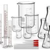 Lab Glassware Set Frienda 20-Piece Kit with Beakers, Cylinders,-0
