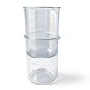 9 Pack Plastic Beakers 300ml Measuring Cups 50 Mixing Sticks – MYYZMY-3