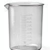 EISCO Plastic Beaker 1000ml Polypropylene Lab Beaker with Tapered-0