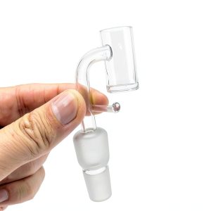 Quartz Glass Bowl with Dual Male Joint Adapter Generic Lab Glassware-0