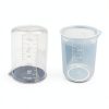 9 Pack Plastic Beakers 300ml Measuring Cups 50 Mixing Sticks – MYYZMY-5