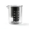 QWORK Sturdy Glass Beaker 100ml Griffin Low Form 6pcs 3.3 Borosilicate-4