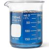 Pyrex Griffin Low Form 250ml Beaker Graduated with 25ml Marks-1