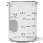 Pyrex Beaker 250ml Heavy Duty Glass Laboratory Beaker Model 1003-250CN-0