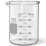 Pyrex Heavy Duty Griffin 600mL Beaker Double Scale Graduated-0