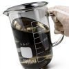 QWORK 1000ml Beaker with Handle Pouring Spout Boro Glass 2 Pack-4